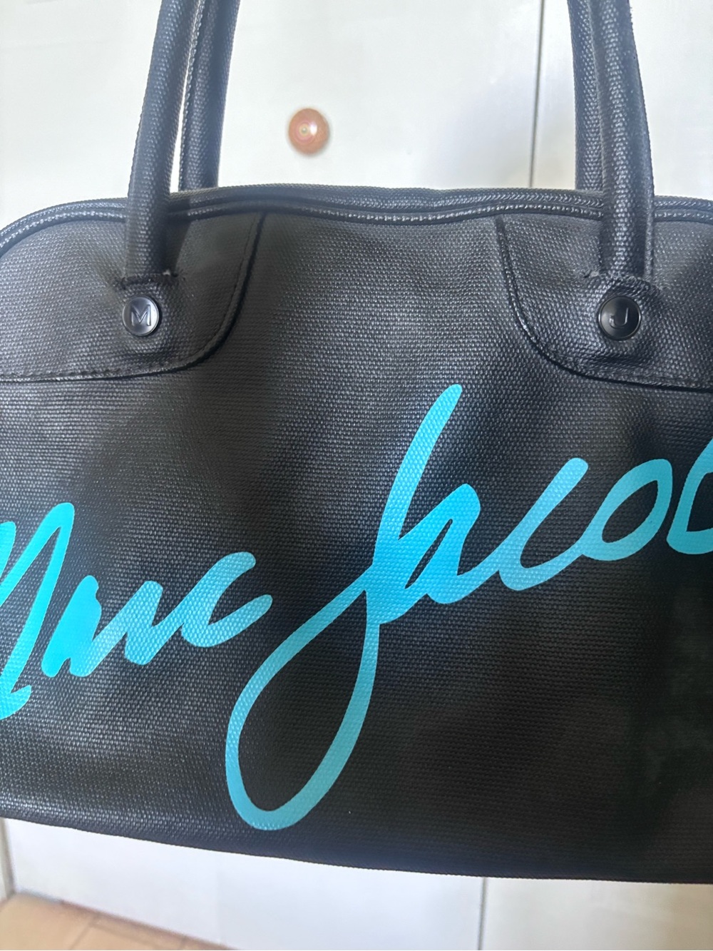 Marc By Marc Jacobs Black Canvas Tote - Picture 5 of 5